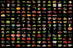 1500 FRUITS TRANSPARENT PNG FILES, PHOTOSHOP OVERLAYS Product Image 7