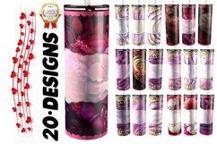 Valentine Tumbler Wrap Bundle | valentine tumbler bundle Product Image 1