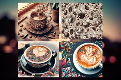 Coffee 20oz tumbler, Coffee themed drinkware, Coffee wrap Product Image 5