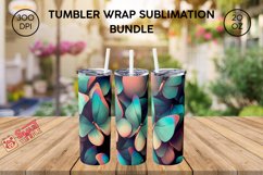 Butterfly tumbler design, 20 oz tumbler wrap Product Image 1