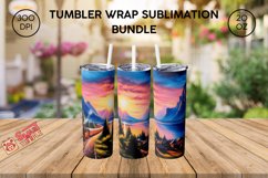 Train 20oz tumbler, Train wrap pattern, Train tumbler can Product Image 2
