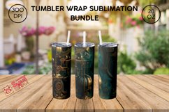 Ornament sublimation bundle, fantasy tumbler, 20 oz tumbler Product Image 2