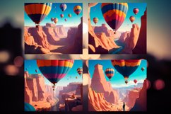 Canyon 20oz tumbler, Balloons pattern sublimation Product Image 5