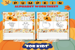 PUMPKIN Alphabet Worksheet Product Image 2