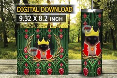 Cute Cat Tumbler | Instant Download | Cat Tumbler Wrap PNG Product Image 1