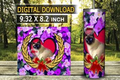 Cat Tumbler Wrap PNG | Sublimation designs |digital download Product Image 9