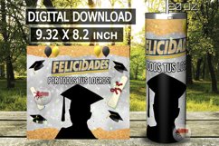 spanish graduation | sublimation designs |graduate tumbler Product Image 5