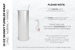 FATHERS DAY TUMBLER SUBLIMATION, 20 OZ SKINNY TUMBLER, PHOTO Product Image 3