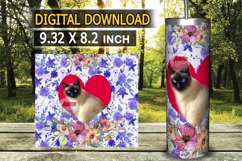 Cat Tumbler Wrap PNG | Sublimation designs |digital download Product Image 4