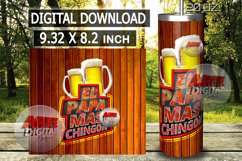 Dad Tumbler Wrap bundle | 20oz tumbler | sublimation designs Product Image 6