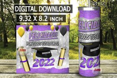 spanish graduation | sublimation designs |graduate tumbler Product Image 3