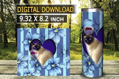 Cat Tumbler Wrap PNG | Sublimation designs |digital download Product Image 7