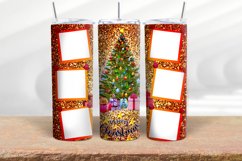 Christmas Photo Tumbler 20oz Skinny Tumbler Sublimation Product Image 2