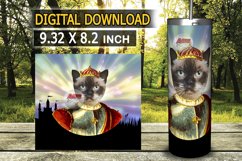 Cat Tumbler Wrap PNG | Sublimation designs |digital download Product Image 20