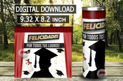 Graduacion | Diseño De Envoltura | 20oz Skinny Tumbler Product Image 1