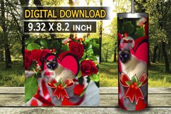 Cat Tumbler Wrap PNG | Sublimation designs |digital download Product Image 8
