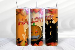 Retro Halloween png, Spooky Vibes Tumbler Png Product Image 5