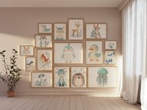 100 Scandinavian Wall Art Bundle