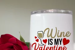 Wine Valentine | Anti Valentine SVG Product Image 2