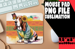UNIQUE desk MAT Playful PNG, Cute Dog Product Image 1
