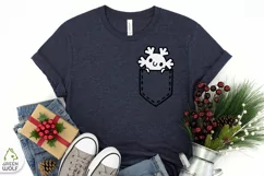 Cute christmas t shirt svg Christmas pajama svg Layered svg Product Image 6