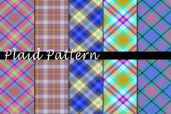 Plaid Pattern Digital Paper Bundle Product Image 1