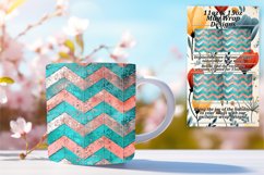 Shiny Glitter Stripe 11oz/15oz Pattern Mug Wrap Art Product Image 1