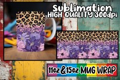 Glitzy Glitter &amp; Flower Power Mug Patterns 15oz 11oz Product Image 1