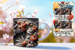 Eye-Catching 15oz Mug Wrap Png , Horse Product Image 1