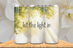 Positive Affirmations 20oz Tumbler wrap Inspirational Quotes Product Image 1