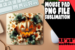 CHEERFUL MOUSE PAD SUBLIMATION INSPIRATION, 3D Pumpkin Product Image 1