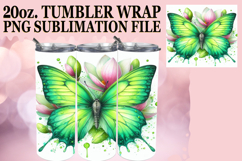 RADIANT REFLECTIONS 20oz TUMBLER WRAP, Butterfly Product Image 1