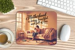 Inspirational Quotes Mouse Pad, Motivational PNG Sublimation Product Image 1