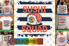 VIBRANT PNG Sublimation Gifts, Retro Food Product Image 1