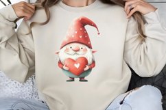 Cute Watercolor Valentines Day Clipart PNG Product Image 1