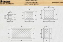 Frames Bundle / Herringbone, Honeycomb, Subway Tile, Diamond Product Image 2