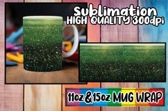 Vibrant Nature Landscape Tumbler Wrap Sublimation 20oz Product Image 1