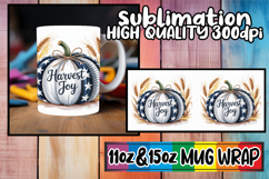 Timeless moments 11oz 15oz sublimation wrap, Pumpkin Waterco Product Image 1