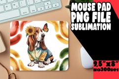 Sweet MOUSE PAD Sublimation Style, Cute Dog Product Image 1