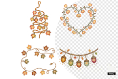 Autumn Lights Clipart Product Image 1
