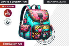 Girly Back to School teacher classroom suply PNG Clipart Product Image 1