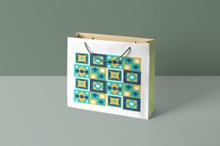 Set with geometric patterns. Product Image 5