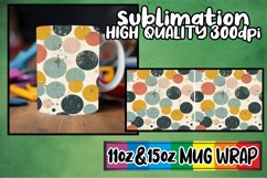 Springtime Abstract Artistic Blossoms Mug Wrap 11oz 15oz Product Image 1