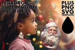 Bright Teardrop Earrings Gift Ideas, Christmas Product Image 1