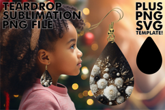 RADIANT teardrop EARRINGS Gift Ideas, Leopard Prints Product Image 1