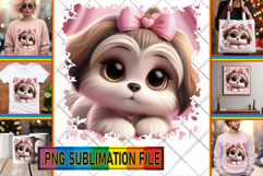 Timeless TSHIRT Ideas PNG, 3D Dog Product Image 1