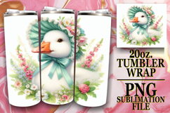 Luminous Days 20oz tumbler wrap, Goose Product Image 1