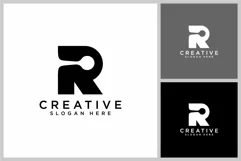 initial letter r logo vector Product Image 1