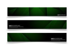 Modern web banner background. abstract vector template Product Image 1
