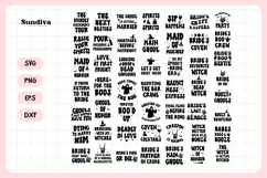 50 Spooky Bachelorette Party Saying SVG Bundle Product Image 4